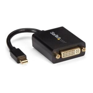 Mini DisplayPort to DVI Adapter - Mini DP to DVI-D Converter - 1080p Video - VESA Certified - mDP or Thunderbolt 1/2 Mac/PC to DVI Monitor