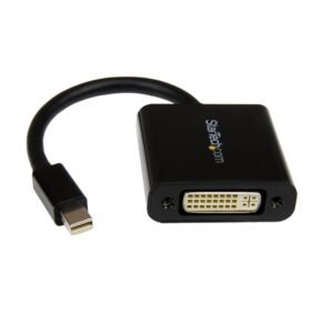 Mini DisplayPort to DVI Adapter - Mini DP to DVI-D Converter - 1080p Video - mDP or Thunderbolt 1/2 Mac/PC to DVI Monitor - Compact mDP 1.2