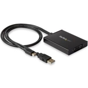 Mini DisplayPort to Dual-Link DVI Adapter - USB Powered - Black