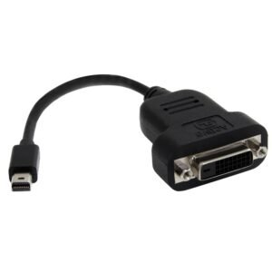 Mini DisplayPort to DVI Adapter - Active Mini DisplayPort to DVI-D Adapter Converter - 1080p Video - mDP or Thunderbolt 1/2 Mac/PC to DVI