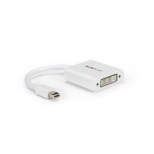 Mini DisplayPort to DVI Adapter - Mini DP to DVI-D Converter - 1080p Video - mDP or Thunderbolt 1/2 Mac/PC to DVI Monitor - mDP 1.2 to DVI