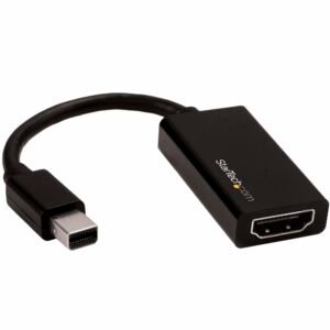 Mini DisplayPort to HDMI Adapter - Active mDP 1.4 to HDMI 2.0 Video Converter - 4K 60Hz - Mini DP or Thunderbolt 1/2 Mac/PC to HDMI