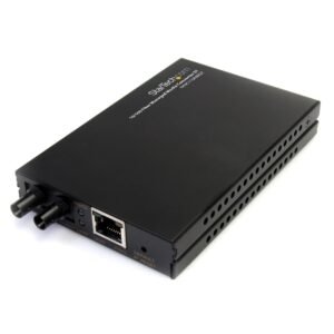 10/100 Mbps Multi Mode Fiber Ethernet Managed Media Converter - ST