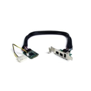 3 Port 2b 1a 1394 Mini PCI Express FireWire Card Adapter - TAA