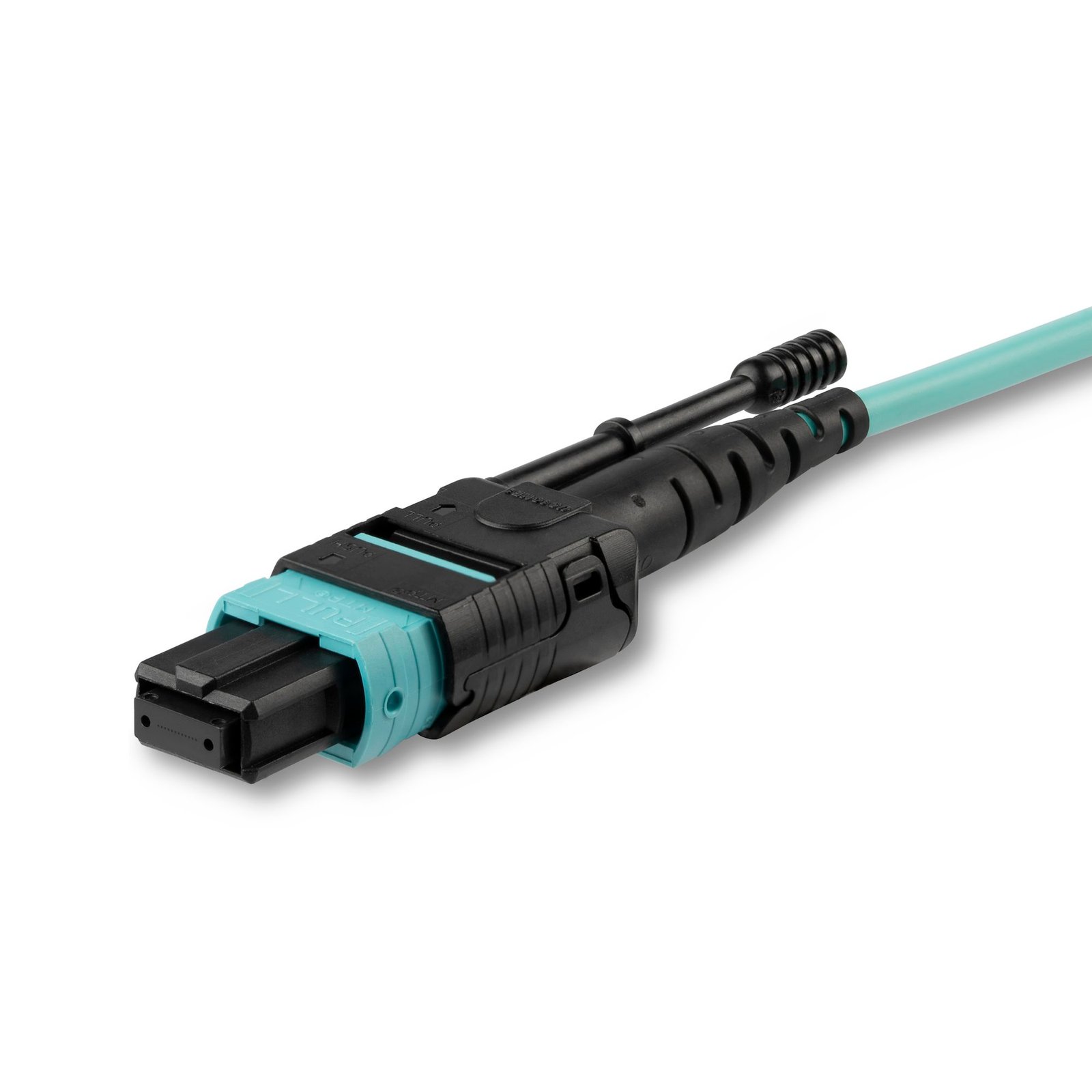 1m (3ft) MTP(F)/PC OM3 Multimode Fiber Optic Cable, 12F Type-A, OFNP Plenum, 50/125µm LOMMF, 40G Networks, Low Insertion Loss, MPO Fiber Jumper Cord - Image 2