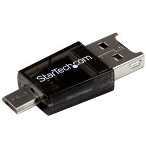 Micro SD to Micro USB / USB OTG Adapter Card Reader For Android Devices