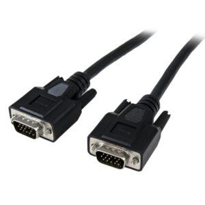 25 ft 7m Plenum-Rated Coax High Resolution Monitor / Projector VGA Cable - HD15 to HD15 M/M