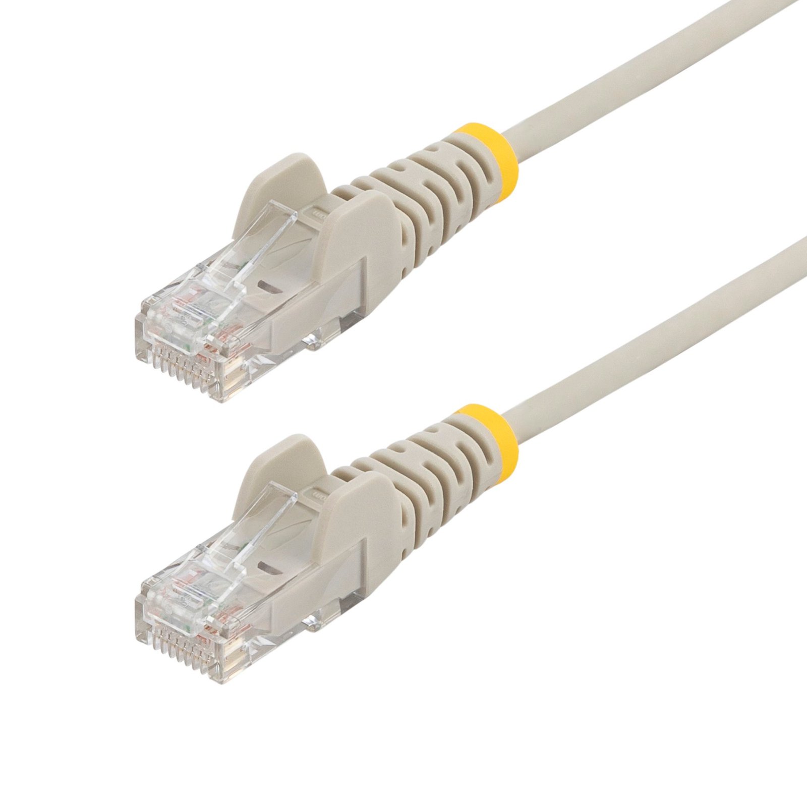 10 ft. CAT6 Ethernet Cable - Slim - Snagless RJ45 Connectors - Gray