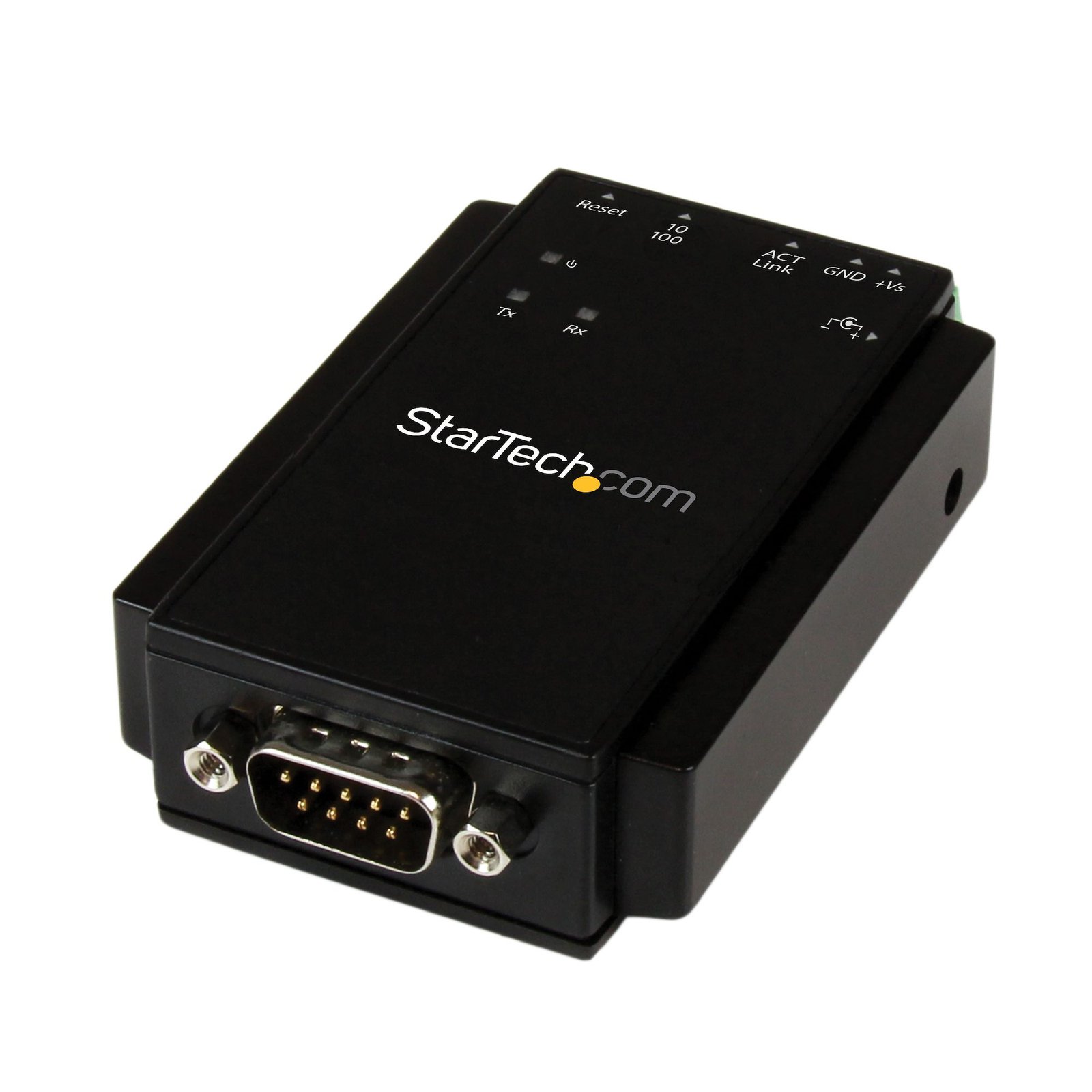 1-Port Serial-to-IP Ethernet Device Server - RS232 - DIN Rail Mountable