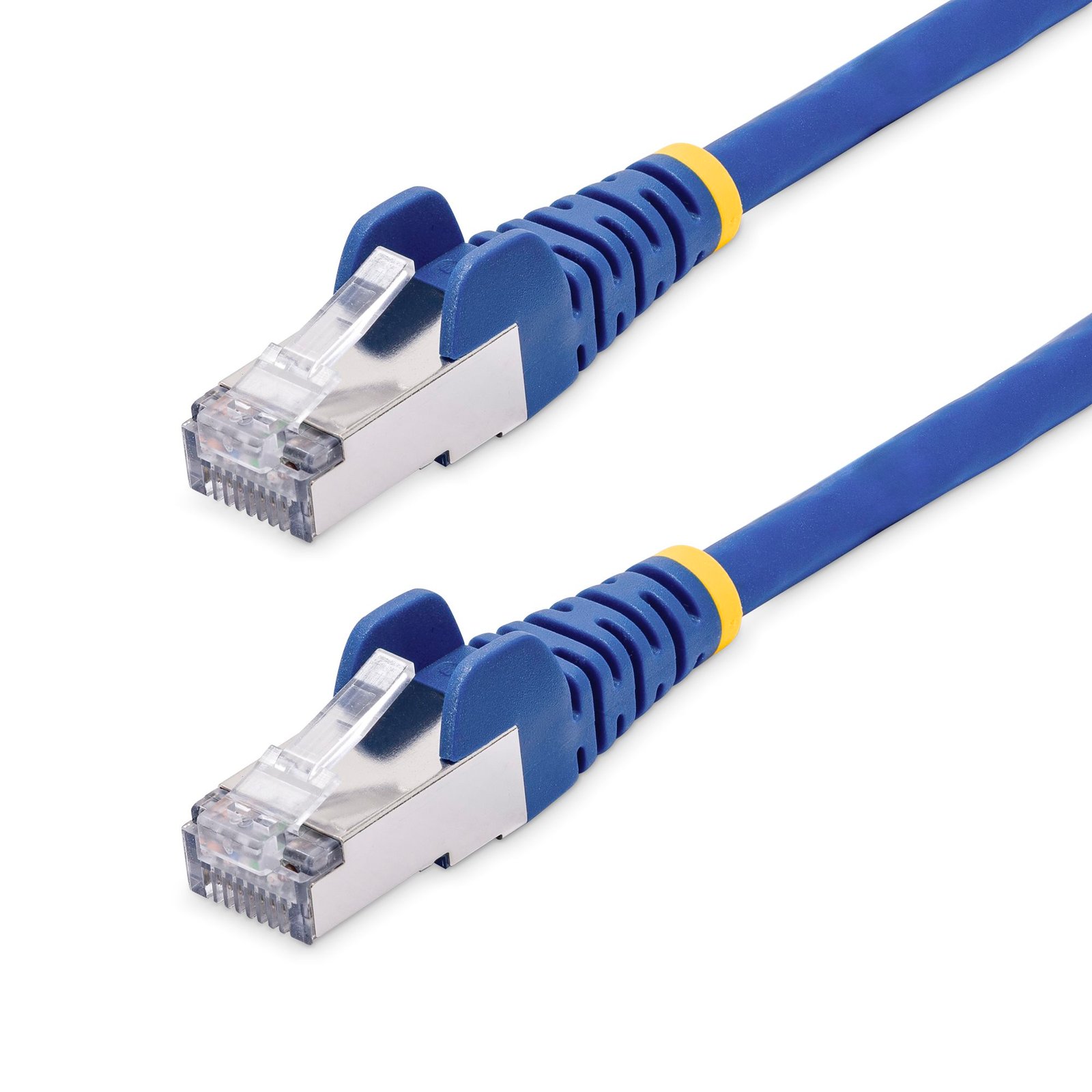 10ft Blue CAT8 Ethernet Cable, Snagless RJ45, 25G/40G, 2000MHz, 100W PoE++, S/FTP, 26AWG Pure Bare Copper Wire, LSZH, Shielded Network