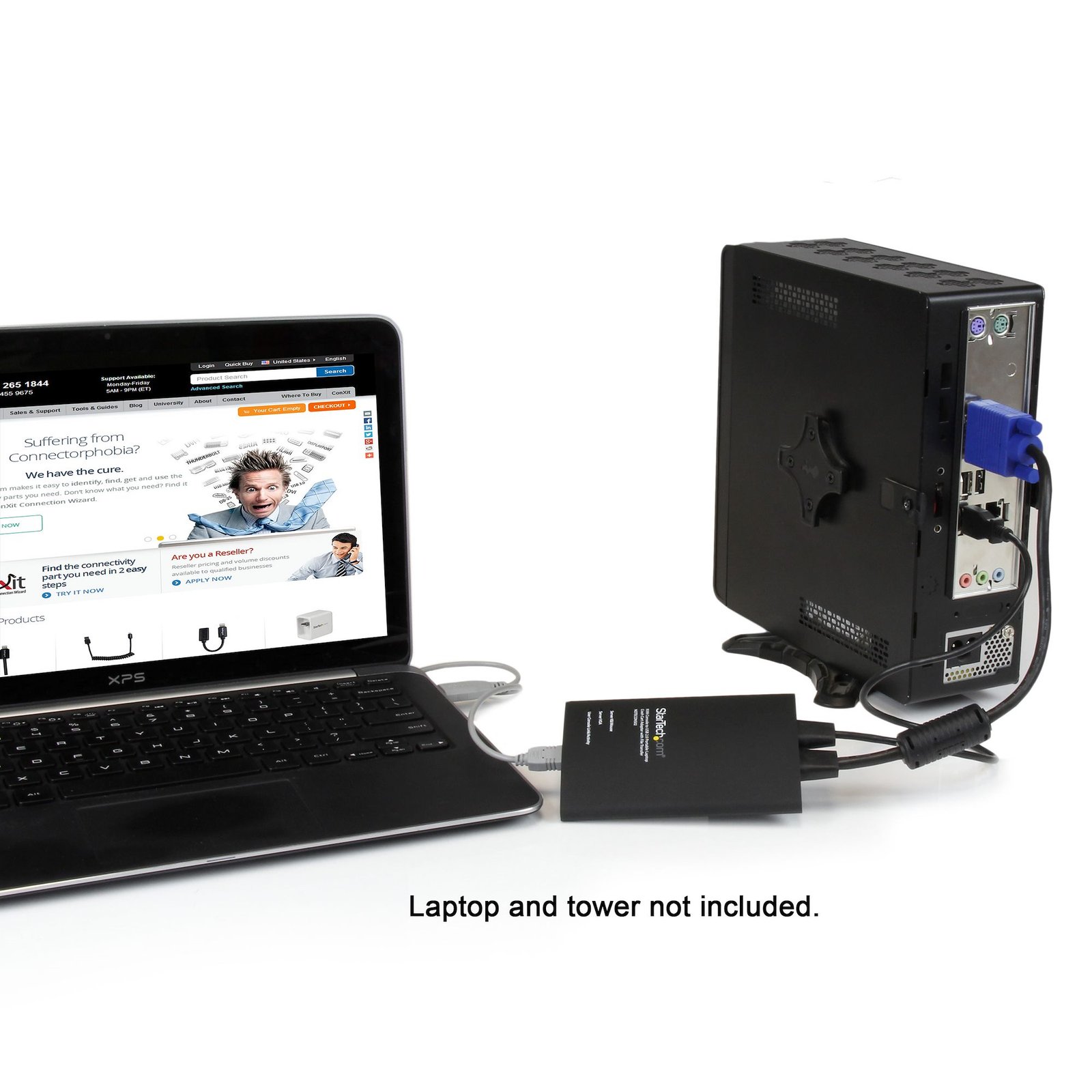 USB Crash Cart Adapter with File Transfer & Video Capture - TAA - Image 5
