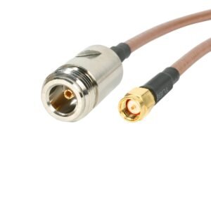 1 ft N Female to SMA Wireless Antenna Adapter Cable - F/M