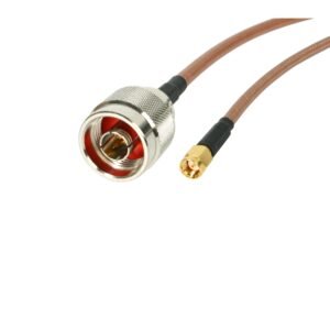 1 ft N Male to SMA Wireless Antenna Adapter Cable - M/M