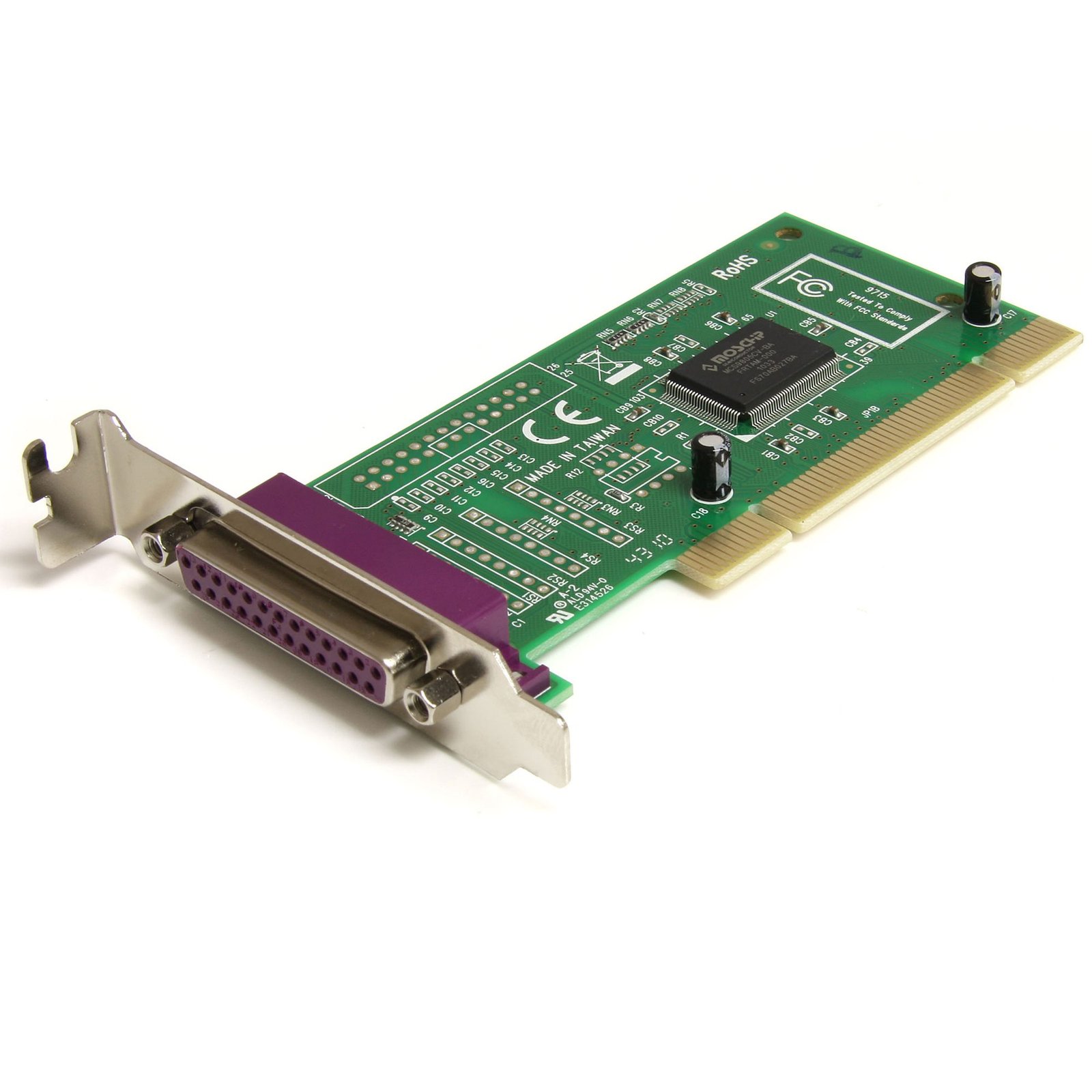 1 Port Low Profile PCI Parallel Adapter Card