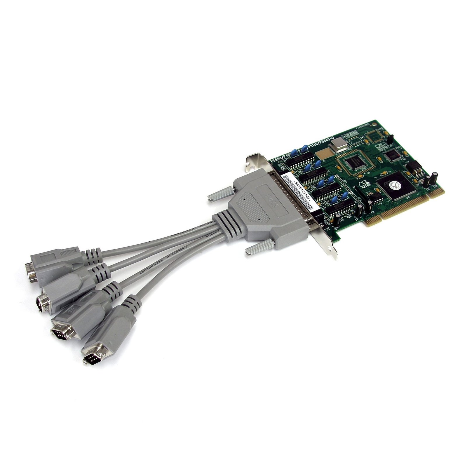 4 Port PCI RS232 Serial Adapter Card High Speed 16950 cable included