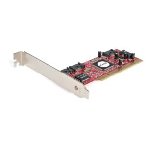 4 Port PCI SATA RAID Controller Adapter Card