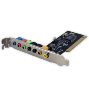 7.1 Channel PCI Digital Surround Sound Adapter Card - 24-bit