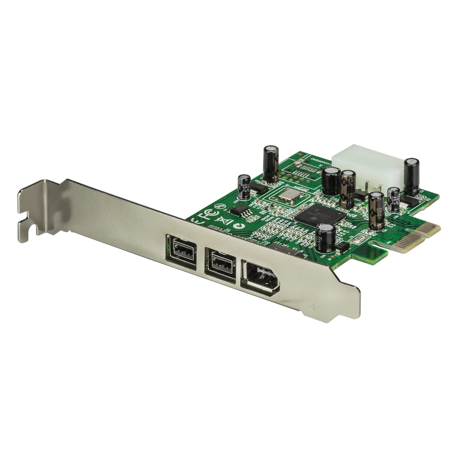 3 Port 2b 1a 1394 PCI Express FireWire Card Adapter - TAA