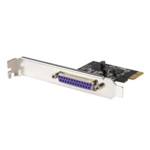 Newer version available PEX1P2: 1 Port PCI Express Dual Profile Parallel Adapter Card - SPP/EPP/ECP - 1x DB25 IEEE 1284 PCIe Parallel Card