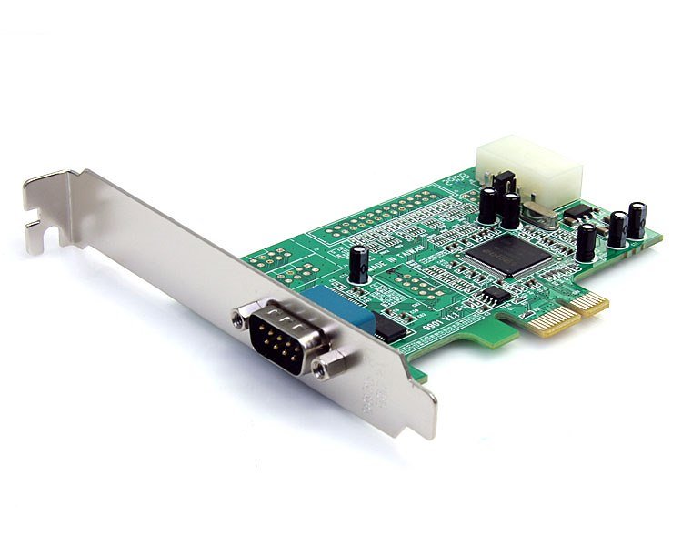 1 Port Native PCI Express RS232 Serial Adapter Card with 16550 UART