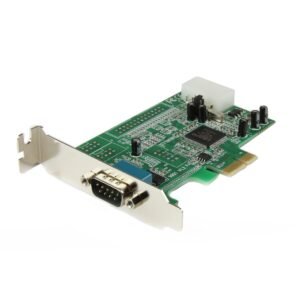 1-port PCI Express RS232 Serial Adapter Card, PCIe to DB9 Serial Host Controller, 16550 UART, Low Profile, Window/Linux,TAA - Replaced by