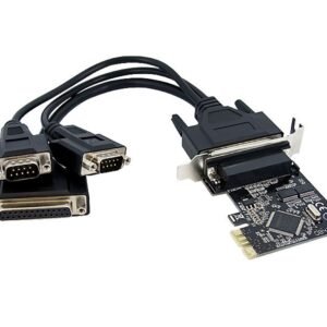 2S1P PCI Express Serial Parallel Combo Card with Breakout Cable