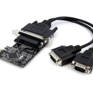 2 Port RS232 PCI Express Serial Card w/ Breakout Cable