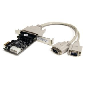 2 Port RS232 PCI Express Serial Card with Power Output