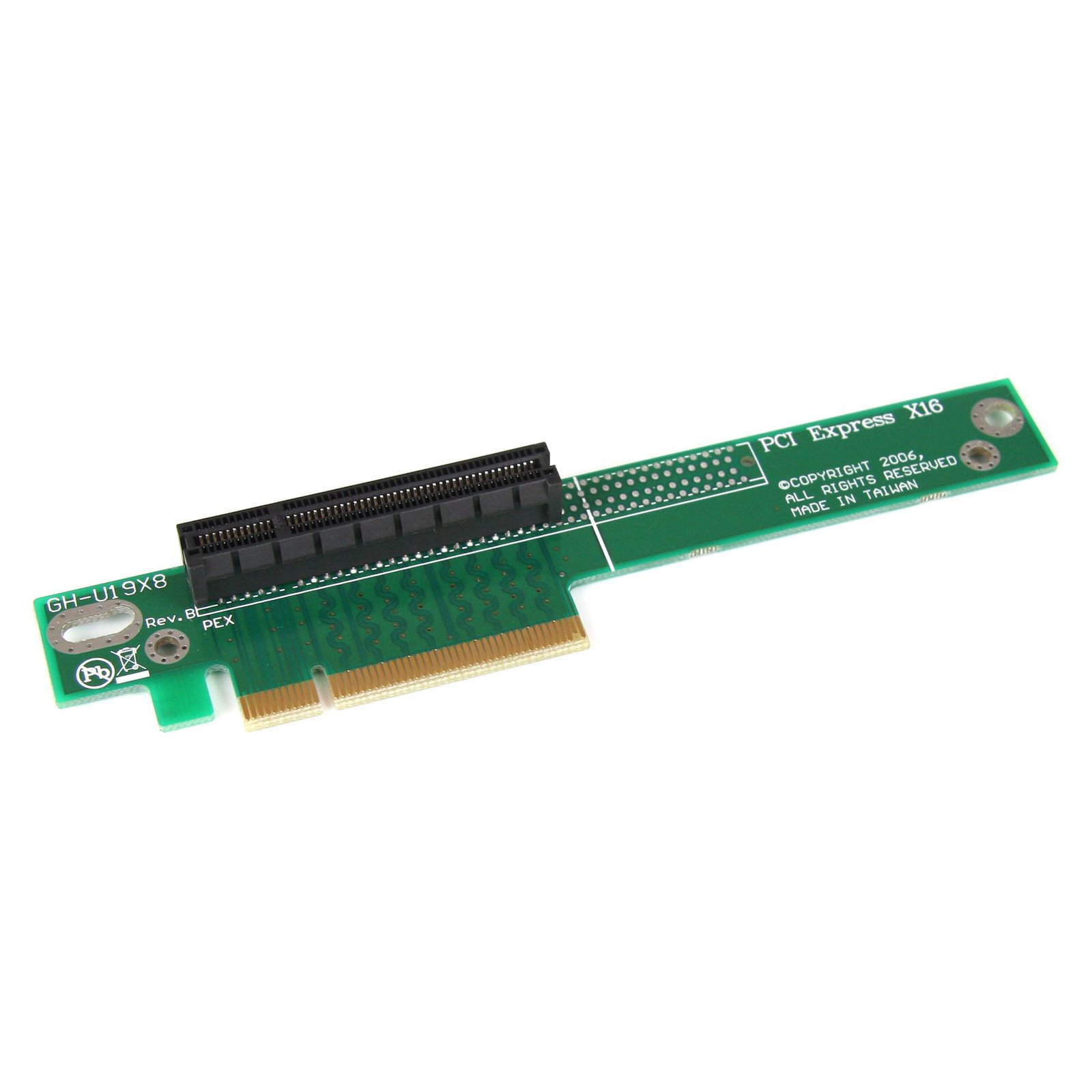 PCI Express Riser Card - x8 Left Slot Adapter for 1U Servers