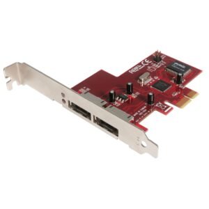 2 Port PCI Express eSATA Controller Adapter Card