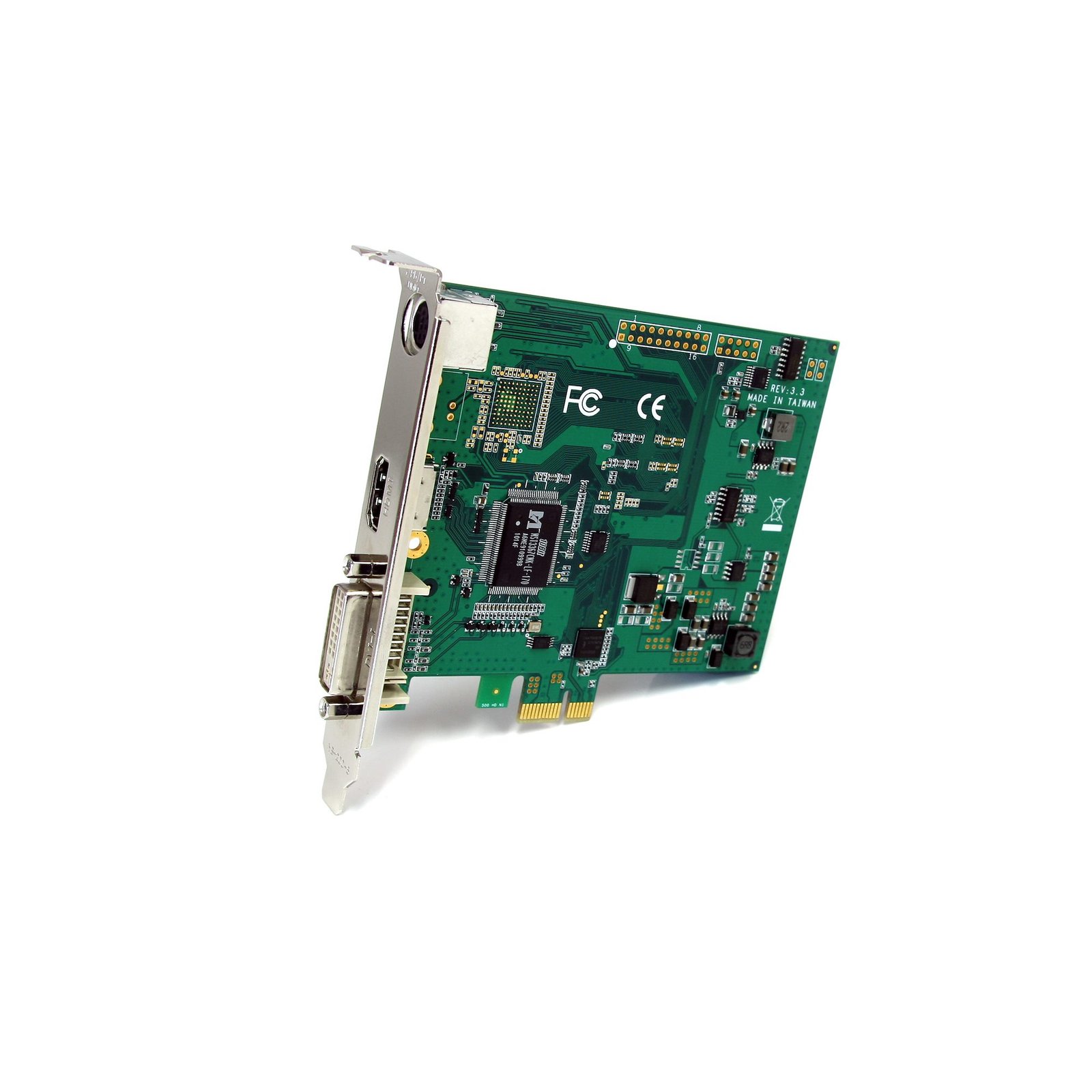 PCI Express HD Video Capture Card 1080p30 – HDMI / DVI / VGA / Component - Image 2