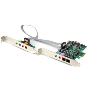 7.1 Channel Sound Card - PCI Express, 24-bit, 192KHz