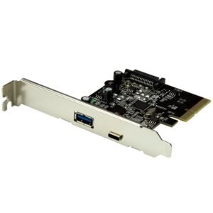 Discontinued and replaced by PEXUSB311AC3 - Dual Port USB 3.1 Card - 1x USB-C - 1x USB-A - 10Gbps per port - Expansion Card - USB 3.1 PCI-E