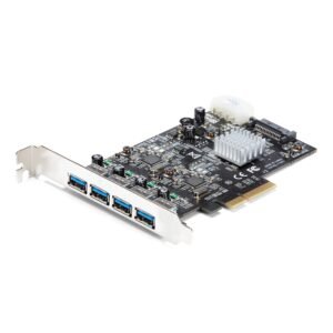 4 Port USB 3.1 PCI-e Card - 10Gbps - 4x USB w/ Two Dedicated Channels - PCI Express Expansion Card / Adapter