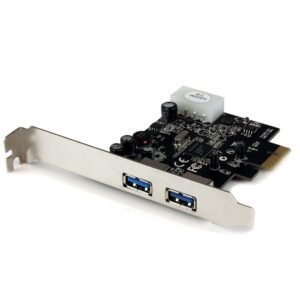 2 Port PCI Express SuperSpeed USB 3.0 Card Adapter with UASP Support