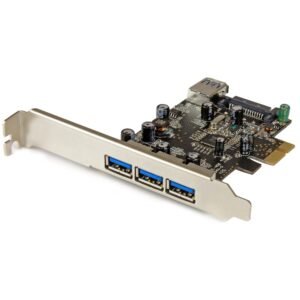 4-Port PCI Express USB 3.0 Card - 5Gbps