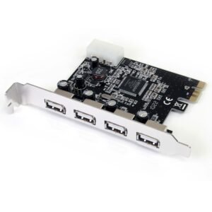 4 Independent Port PCI Express USB 2.0 Adapter Card