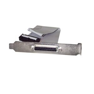 8in DB25 Parallel Female to IDC 25 Pin Header Slot Plate