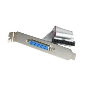8in DB25 Parallel Female to IDC 25 Pin Header Slot Plate