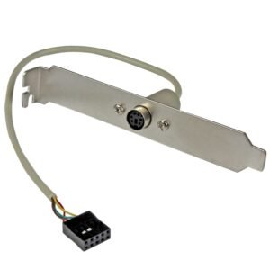 6 Pin MiniDIN PS/2 Mouse Slot Plate Bracket