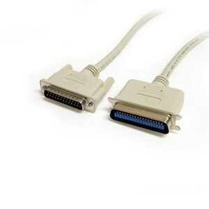10 ft DB25 to Centronics 36 IEEE-1284 Parallel Printer Cable - M/M