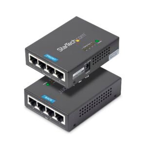 4-Port Gigabit Midspan - PoE+ Injector - 802.3at/af - TAA