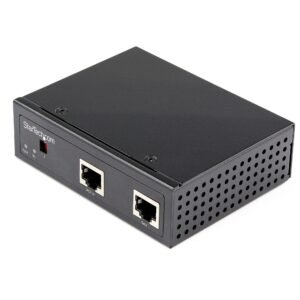 Industrial Gigabit PoE Splitter - 90W High Speed Power over Ethernet PoE+++ Splitter - 12-48V DC Splitter 802.3bt - LAN/RJ45 Ultra PoE to