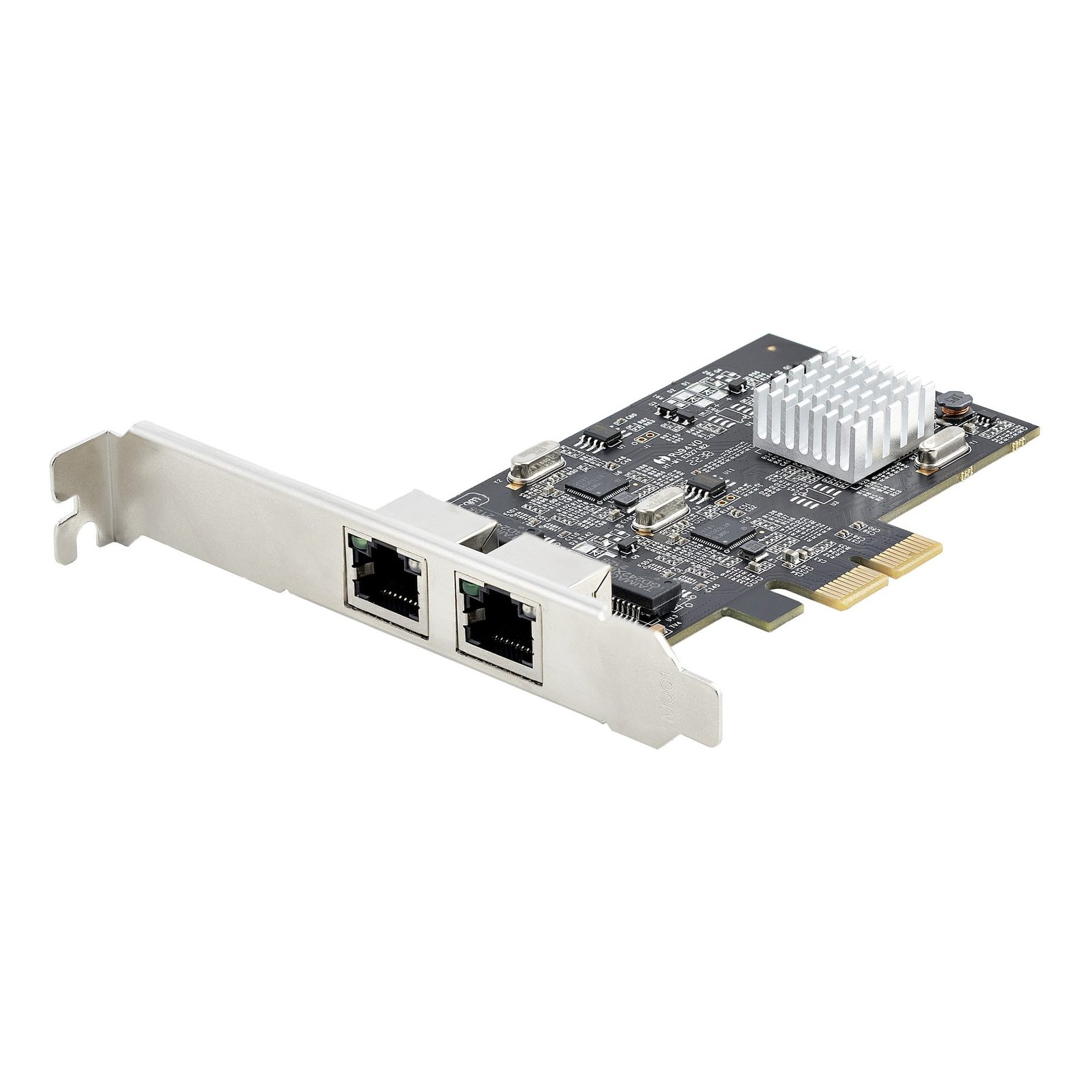 2-Port 2.5Gbps NBASE-T PCIe Network Card, Intel I225-V, Dual-Port Computer Network Card, Multi-Gigabit NIC, PCI Express Server LAN Card