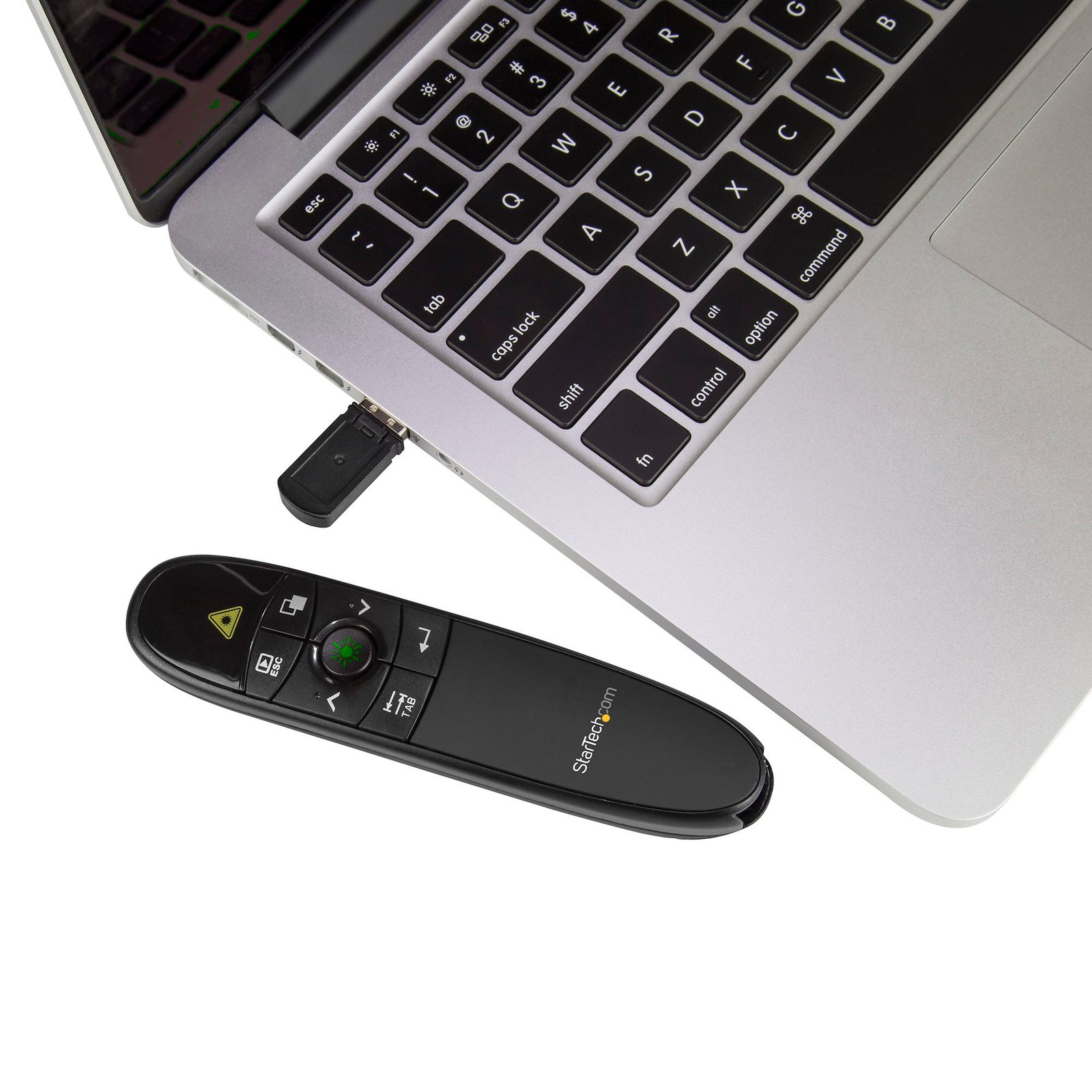 Wireless Presentation Remote with Green Laser Pointer - 90 ft. (27 m) - TAA - Image 5