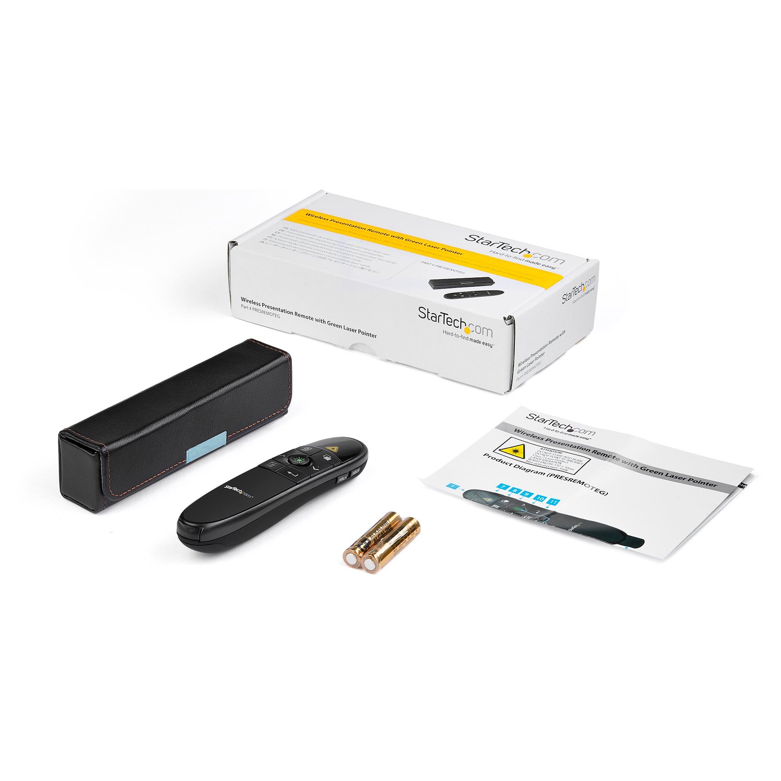 Wireless Presentation Remote with Green Laser Pointer - 90 ft. (27 m) - TAA - Image 7