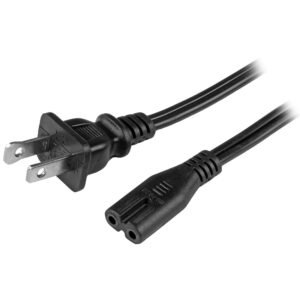 3 ft Standard Laptop Power Cord - NEMA 1-15P to C7