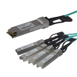 AOC Breakout Cable for Cisco QSFP-4X10G-AOC7M - 7m/23ft 40G 1x QSFP+ to 4x SFP+ AOC Cable - 40GbE QSFP+ Active Optical Fiber - 40Gbps QSFP