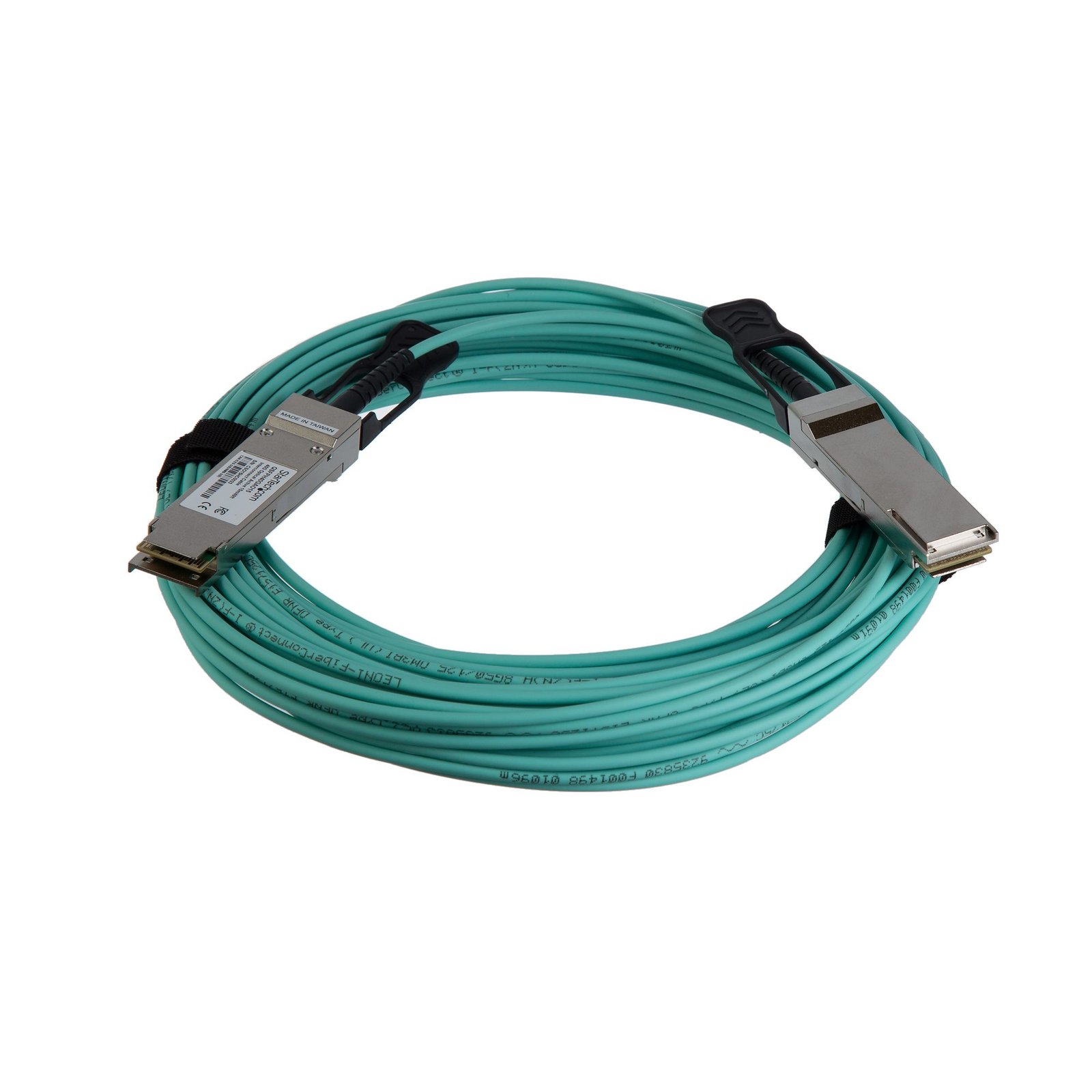 MSA Uncoded 30m/98.4ft 40G QSFP+ to QSFP+ AOC Cable - 40 GbE QSFP+ Active Optical Fiber - 40 Gbps QSFP Plus/Transceiver Module Cable - Image 2
