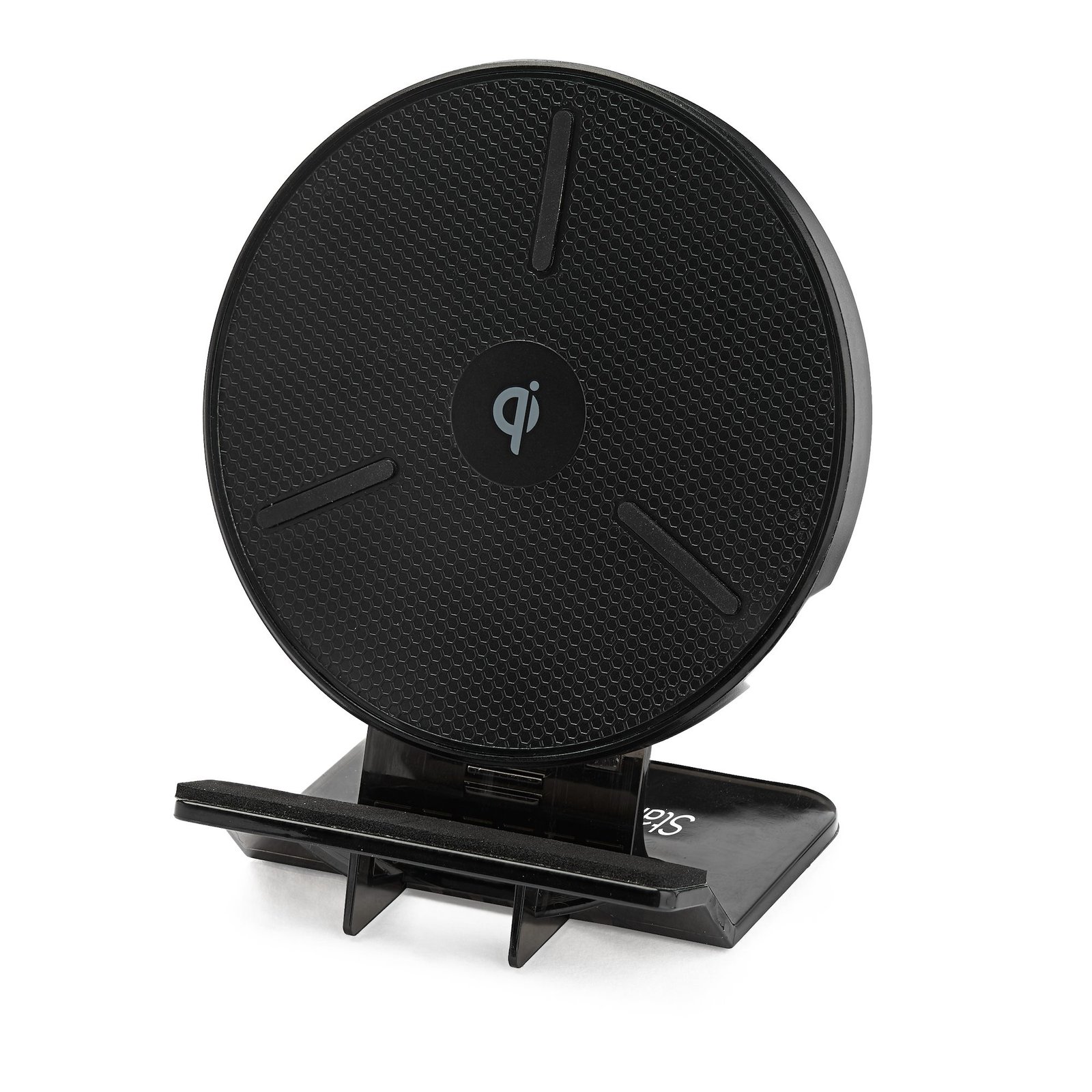 15W Qi Wireless Charging Stand - Qi Certified Wireless Charger Stand or Pad - Adjustable - Universal Wireless Charging Pad for Smartphone
